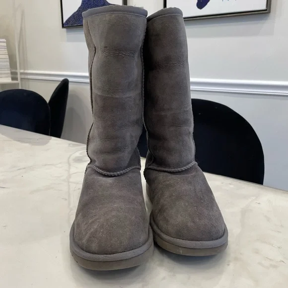 UGG | Shoes | Ugg Classic Tall Grey Size 6 | Poshmark display picture 1